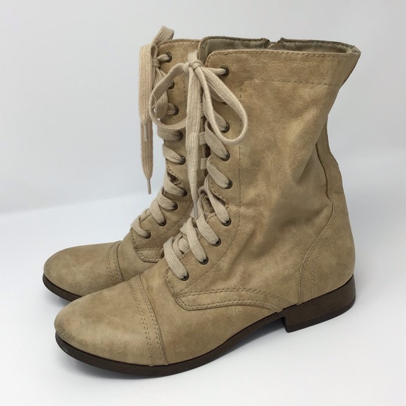 Mossimo Distressed Combat Boots sz 9.5 - Picture 3 of 9